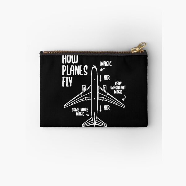 Item preview, How Planes Fly Funny Planes flight pilot aviation airplane student Art Design Happy Apparel Essential Inspiration Joy Mood Funny designed and sold by DesignByHeartUK.