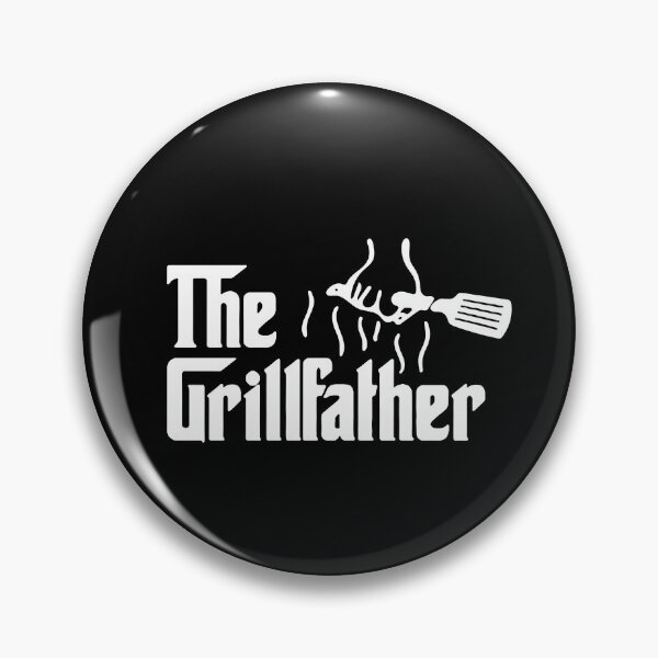 Item preview, The Grill Father Love BBQ Chicken Pig Cow Walk into a Bar B Q The End Art Design Happy Apparel Essential Inspiration Joy Mood Funny designed and sold by DesignByHeartUK.
