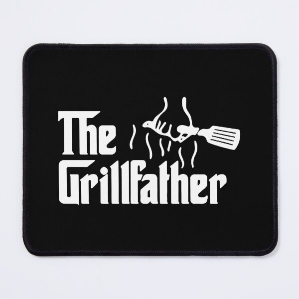 Item preview, The Grill Father Love BBQ Chicken Pig Cow Walk into a Bar B Q The End Art Design Happy Apparel Essential Inspiration Joy Mood Funny designed and sold by DesignByHeartUK.