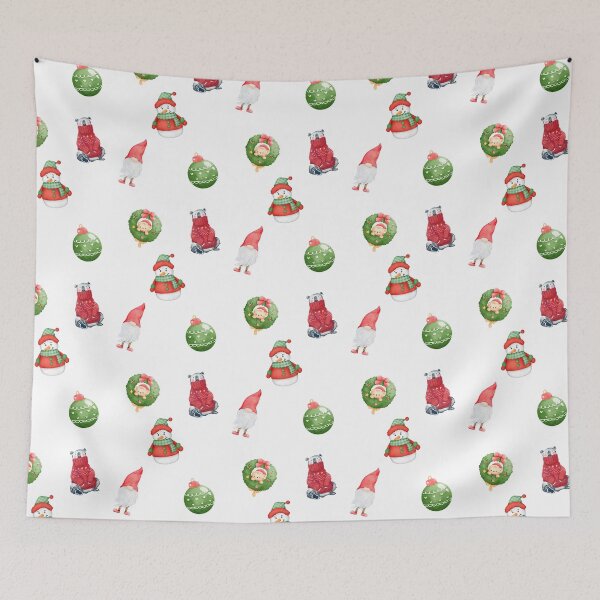 Item preview, Cute Christmas Pattern I Minimalist Christmas Aesthetic designed and sold by Avani01.