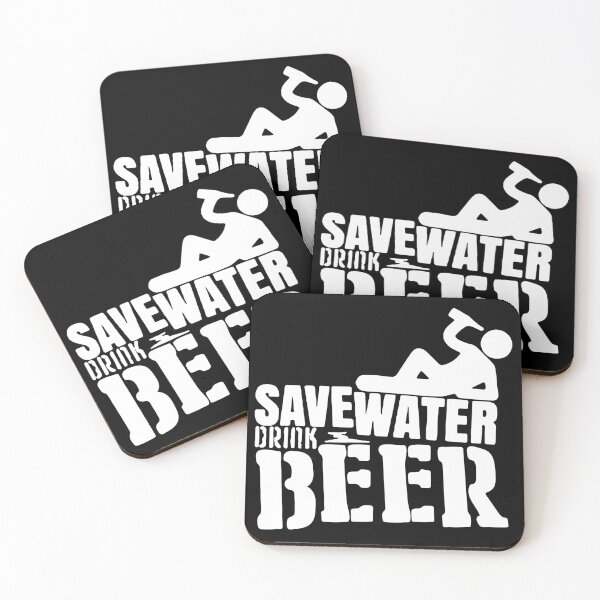 Item preview, Save Water Drink Beer Weekend Love Beer Party Art Design Happy Apparel Essential Inspiration Joy Mood  Beer Squad designed and sold by DesignByHeartUK.