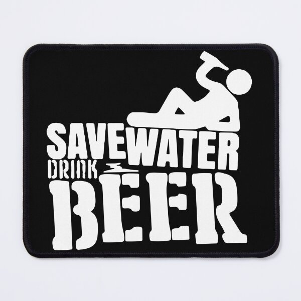 Item preview, Save Water Drink Beer Weekend Love Beer Party Art Design Happy Apparel Essential Inspiration Joy Mood Beer Squad designed and sold by DesignByHeartUK.