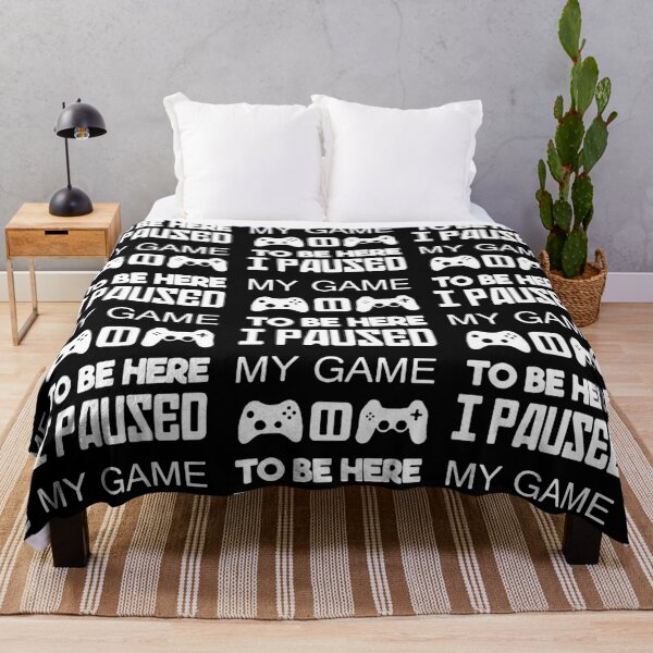 Item preview, Love Gaming I pause my game to be here Art Design Happy Apparel Essential Inspiration Joy Mood Funny designed and sold by DesignByHeartUK.