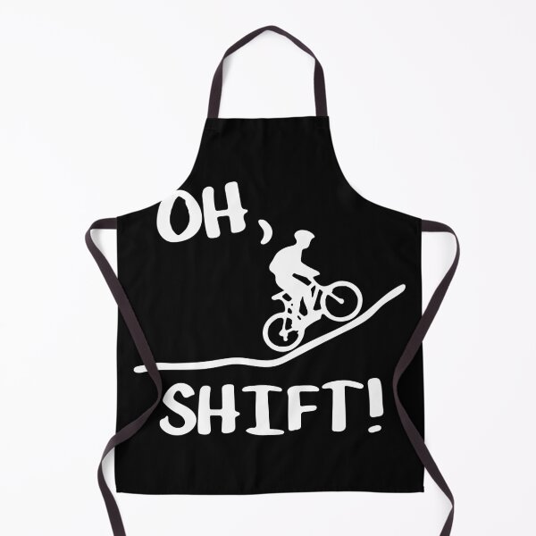 Item preview, Oh Shift Mountain Bike Outdoor Traveling Biking Cycling  Love Art Design Happy Apparel Essential Inspiration Joy Mood Funny designed and sold by DesignByHeartUK.