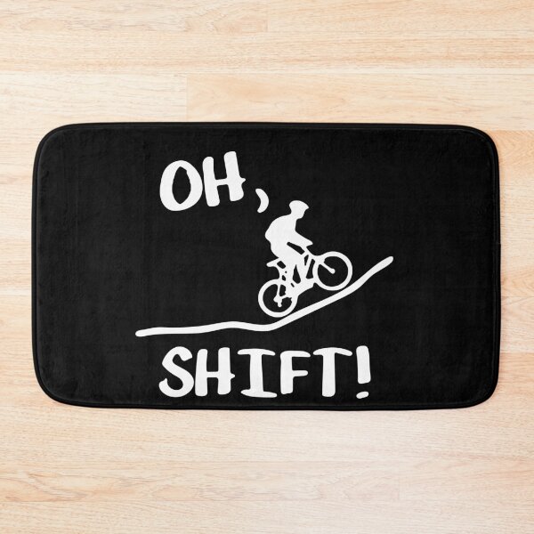 Item preview, Oh Shift Mountain Bike Outdoor Traveling Biking Cycling  Love Art Design Happy Apparel Essential Inspiration Joy Mood Funny designed and sold by DesignByHeartUK.