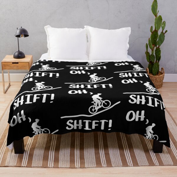 Item preview, Oh Shift Mountain Bike Outdoor Traveling Biking Cycling  Love Art Design Happy Apparel Essential Inspiration Joy Mood Funny designed and sold by DesignByHeartUK.