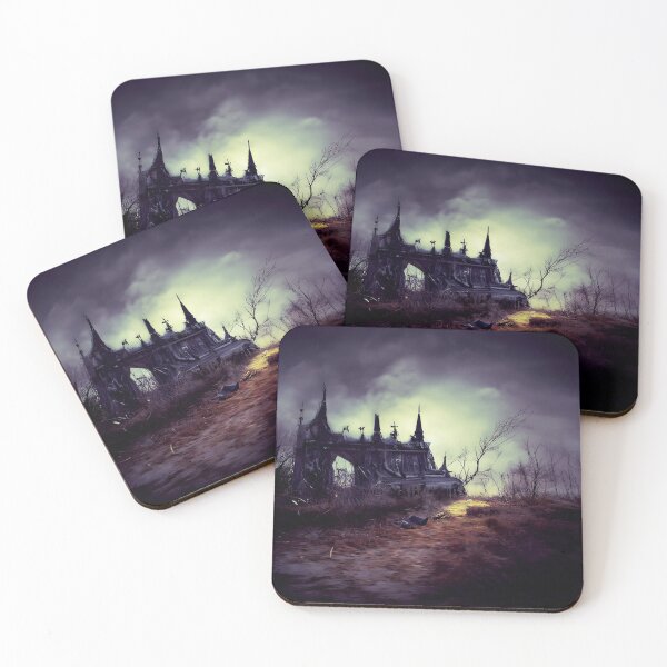 Item preview, Occult Gothic Aesthetic - The Lost Chapel Goth Art designed and sold by GothicArtsy.