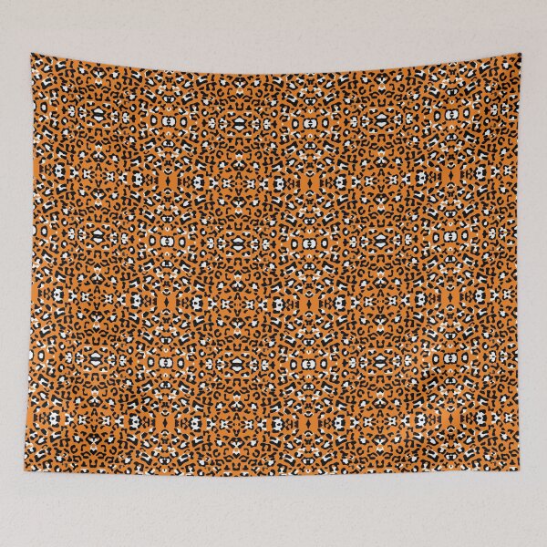 Item preview, Leopard Skin Art With Little Touch of Geometric Design 1 designed and sold by ClassyPatterns.