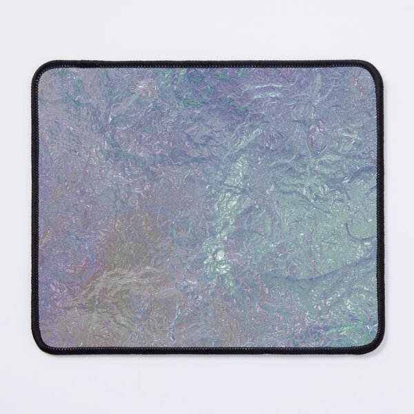 Item preview, Rainbow Ice Purple blue green yellow gold crinkle holo winter elemental designed and sold by Tiffany Munro.