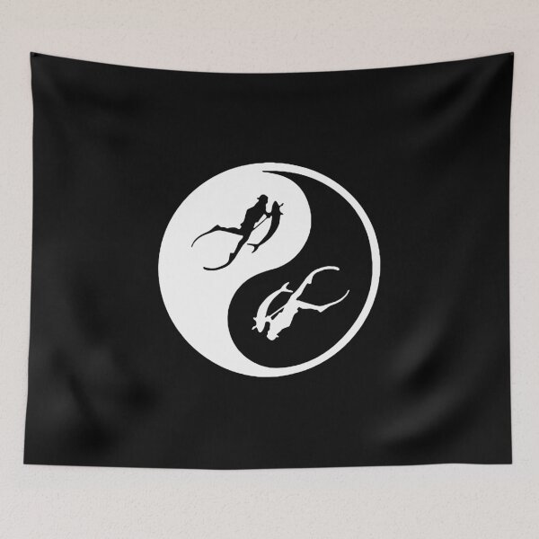Item preview, Fishing Yin Yang Love Fishing Scooba Yin Yang Sports Yin Yang Gift Premium Art Apparel Essential Motivation Inspiration Joy Mood  Funny Cat Halloween designed and sold by DesignByHeartUK.