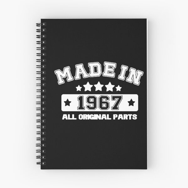 Item preview, Made in 1967 All Original Parts Gift Premium Apparel Funny Holiday Xmas designed and sold by DesignByHeartUK.