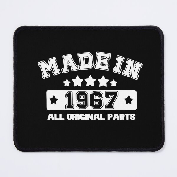 Item preview, Made in 1967 All Original Parts Gift Premium Apparel Funny Holiday Xmas designed and sold by DesignByHeartUK.