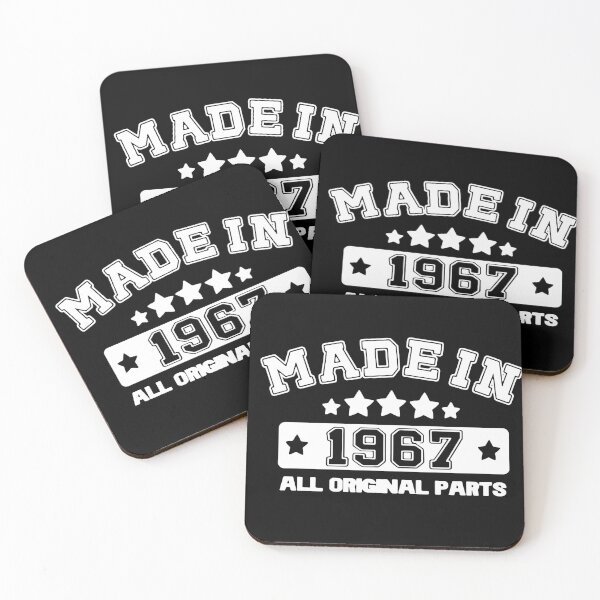 Item preview, Made in 1967 All Original Parts Gift Premium Apparel Funny Holiday Xmas designed and sold by DesignByHeartUK.