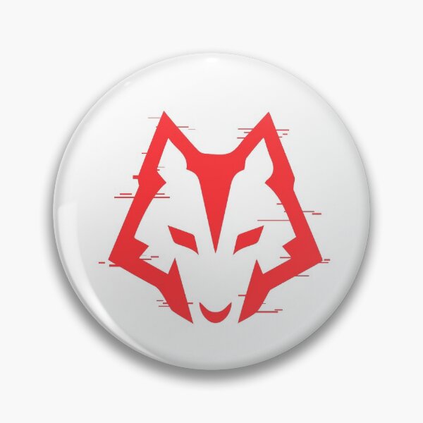 Item preview, Red Wolf sticker designed and sold by iPhoneGuy.