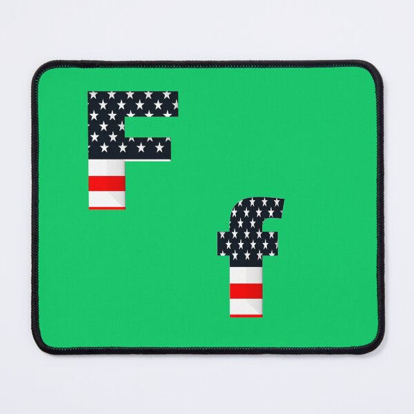 Item preview, alphabet USA F designed and sold by mostheristore.