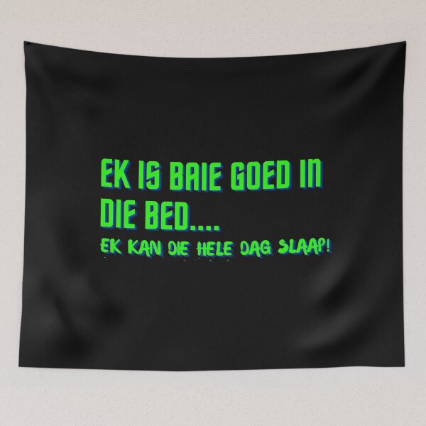 Item preview, Baie goed in die bed! designed and sold by IetsieAfrikaans.