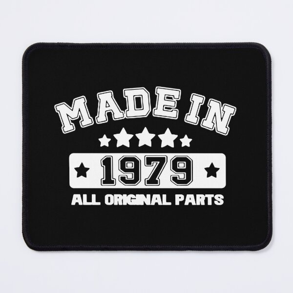 Item preview, Made in 1979 All Original Parts Gift Premium Apparel Funny Holiday Xmas designed and sold by DesignByHeartUK.