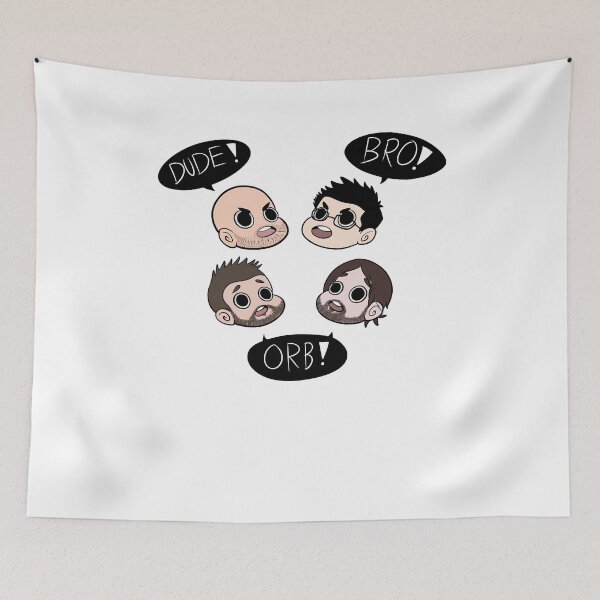 Item preview, Men Women Dude  Bro  Orb  Mens Womens Fan designed and sold by FriedaHintz.