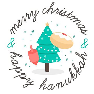 Merry christmas and happy hanukkah