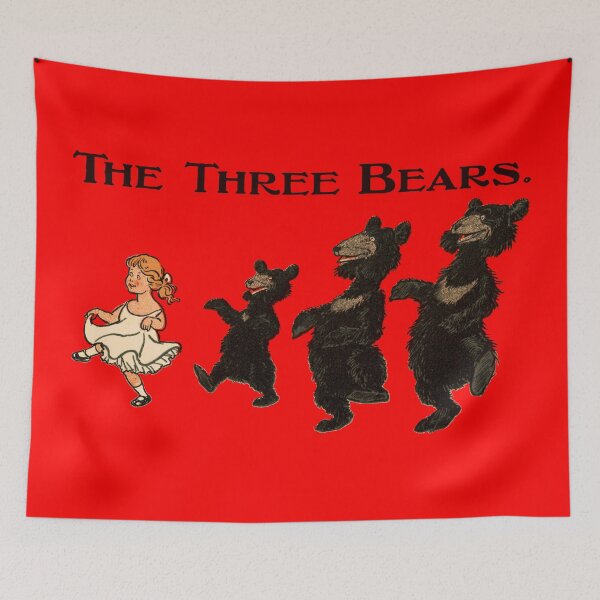 Item preview, Goldilocks & The Three Bears - Classic Children's Book designed and sold by Happy Puppy Print On Demand.