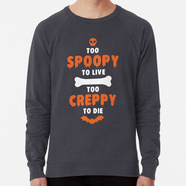 spoopy sweatshirt