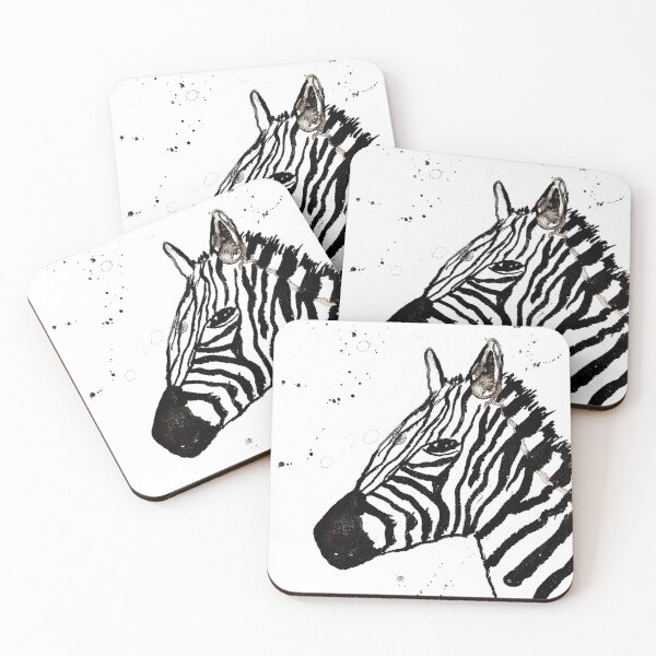 Item preview, Zebra Animal watercolor designed and sold by Monika Howarth.