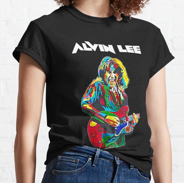 Vista previa del artículo con la obra «Linda fiesta gran fe ciega atuendo perfecto Alvin Lee Retro Vintage», diseñado y vendido por KennedyQuarunty.
