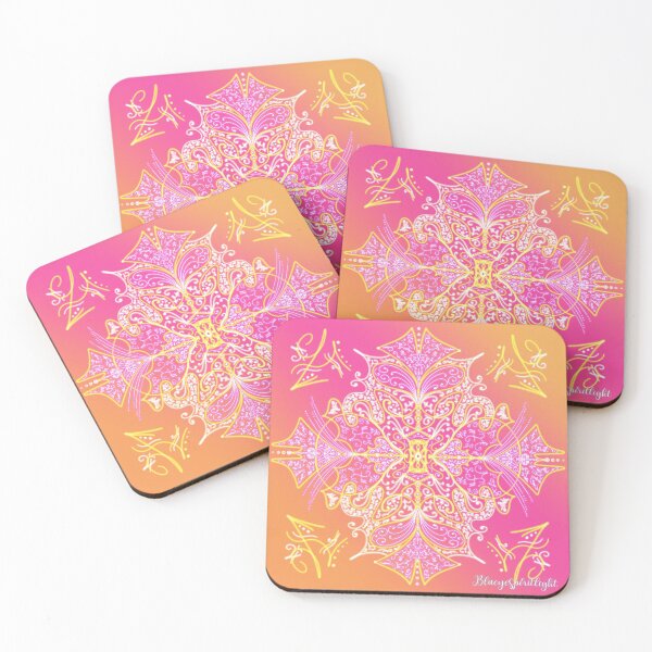Item preview, Mandala Lightcodes Joy and Playfulness(XL) designed and sold by NaTeBlueyes.