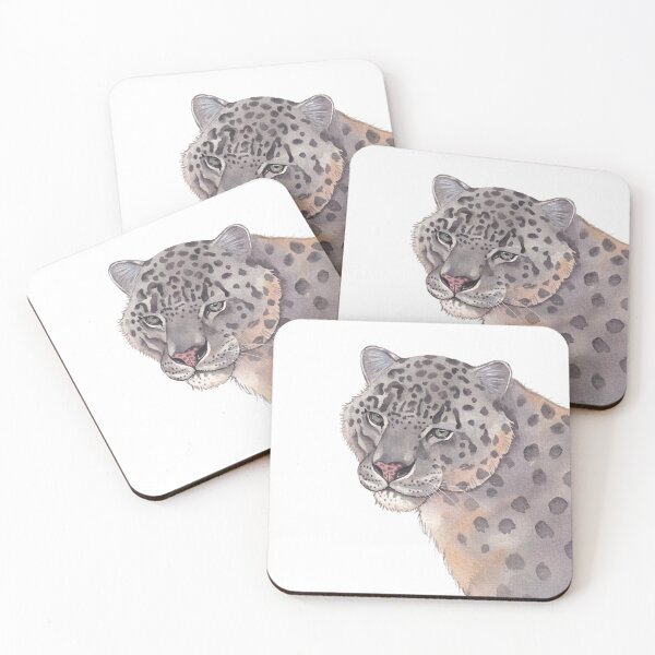 Item preview, Snow leopard designed and sold by Kaoryn Chan.