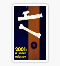 Science fiction movie poster Sticker