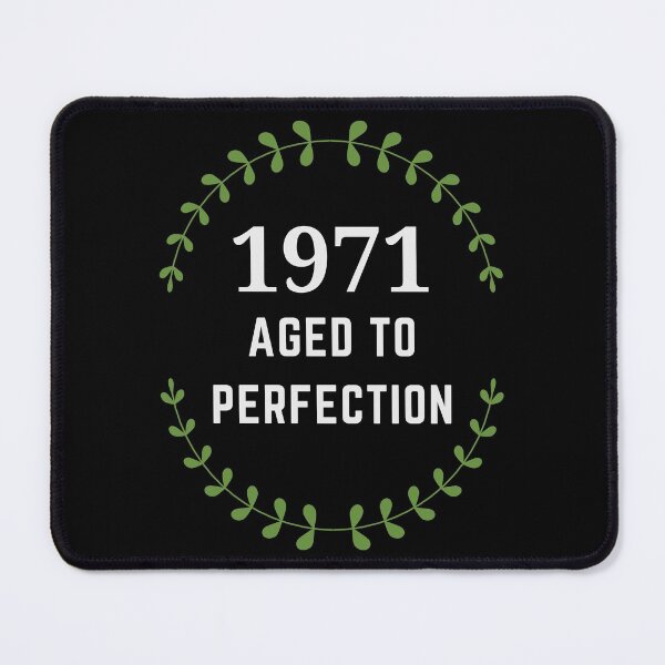 Item preview, 1971 Birthday Shirt, 1971 Aged To Perfection, Great Birthday Gift For Dad designed and sold by Airmilly Store.