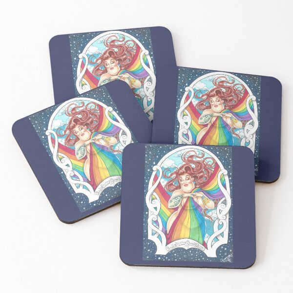 Item preview, Rainbow Railroad by Denise Gjernoe designed and sold by Wilma Fingerdoo Merch Shop.