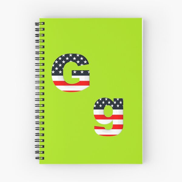 Item preview, alphabet USA G designed and sold by mostheristore.