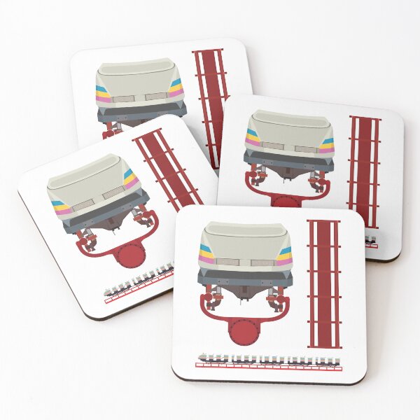 Item preview, PMBO Retro Train Design designed and sold by CoasterMerch.