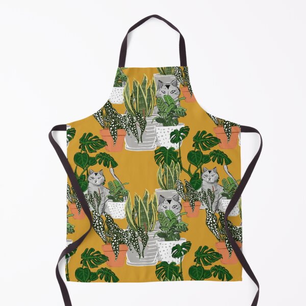 Item preview, Indoor Garden Cat Mustard designed and sold by susycosta.