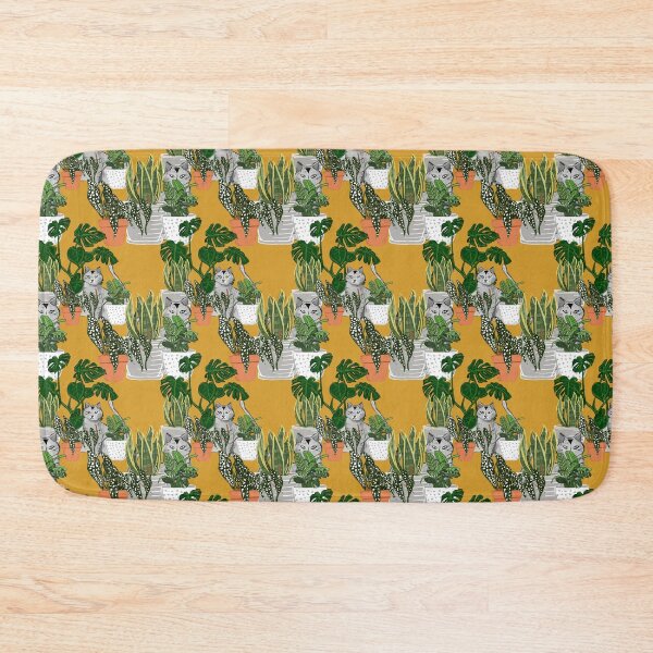 Item preview, Indoor Garden Cat Mustard designed and sold by susycosta.