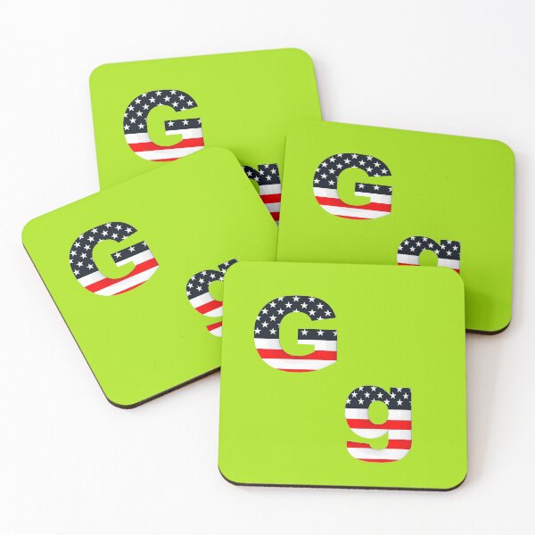 Item preview, alphabet USA G designed and sold by mostheristore.