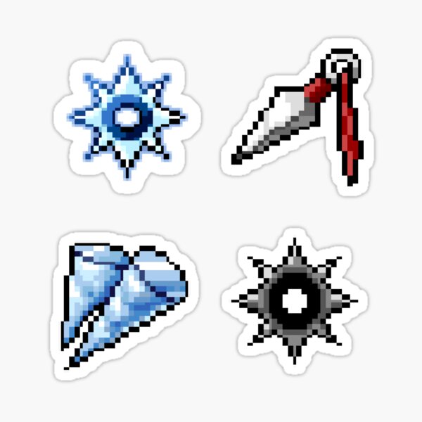 "MapleStory Nostalgic Throwing Stars" Sticker for Sale by