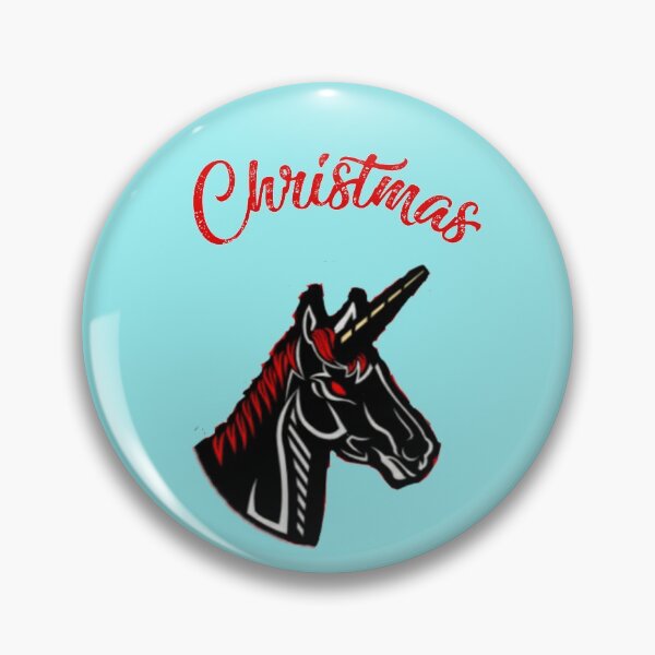 Item preview, Christmas evil unicorn|black unicorn christmas evil designed and sold by vyascreations.
