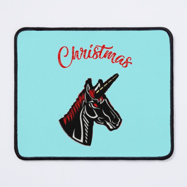 Item preview, Christmas evil unicorn|black unicorn christmas evil designed and sold by vyascreations.