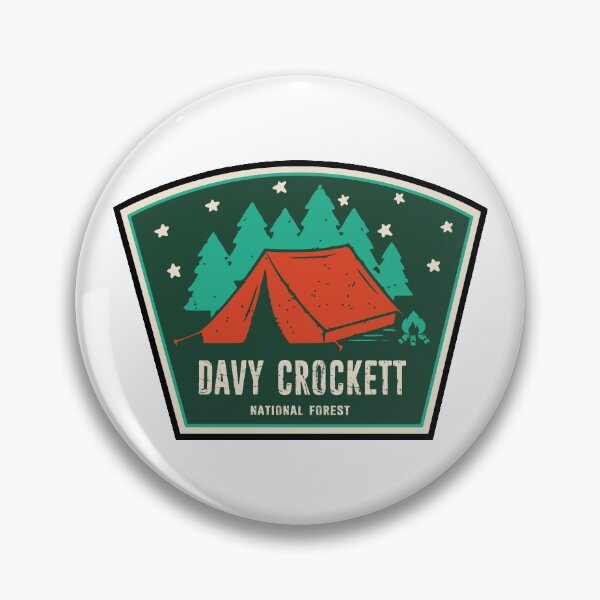 Item preview, Davy Crockett National Forest Camping designed and sold by Esskay Designs.
