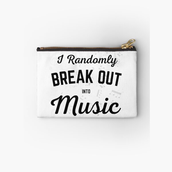 Item preview, I Randomly BREAK OUT into MUSIC designed and sold by DNPrints.