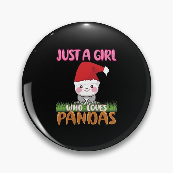 Item preview, Just A Girl Who Loves Pandas Funny Christmas designed and sold by amishacreates.