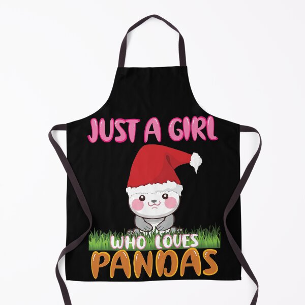 Item preview, Just A Girl Who Loves Pandas Funny Christmas designed and sold by amishacreates.