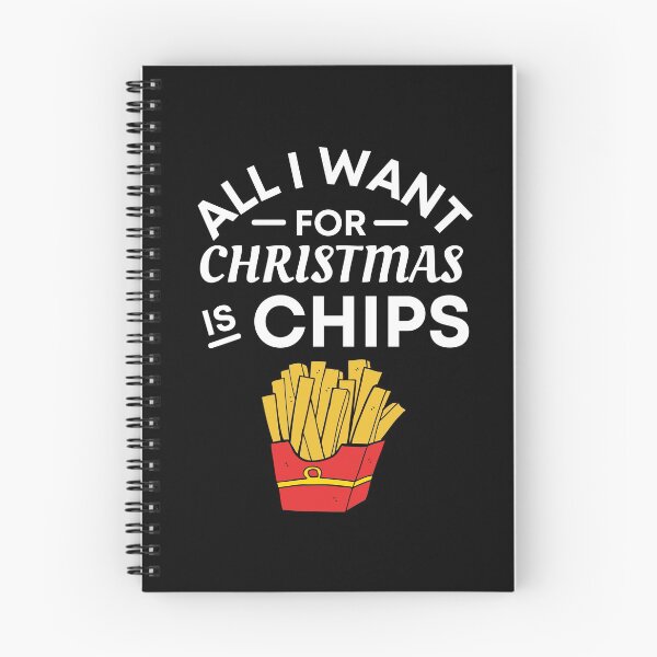 Item preview, All I Want for Christmas Is Chips - Funny Chips Puns - Christmas Gift for Chips Lovers designed and sold by CaitU.