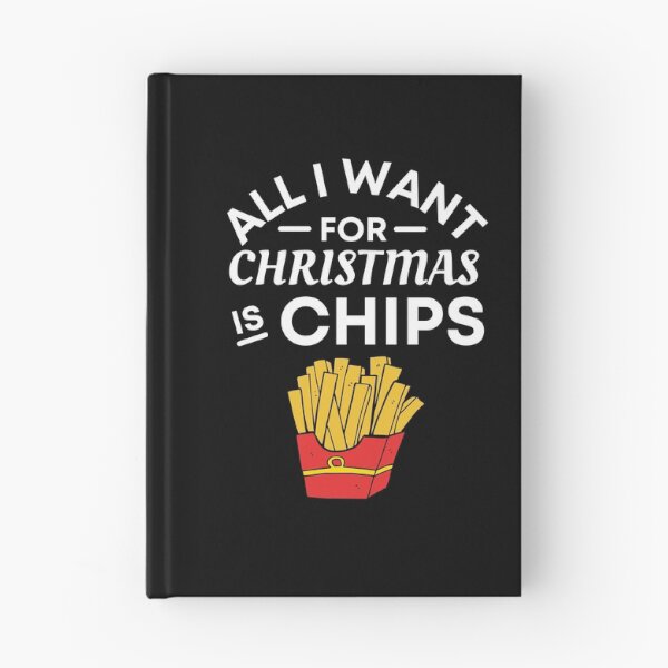 Item preview, All I Want for Christmas Is Chips - Funny Chips Puns - Christmas Gift for Chips Lovers designed and sold by CaitU.