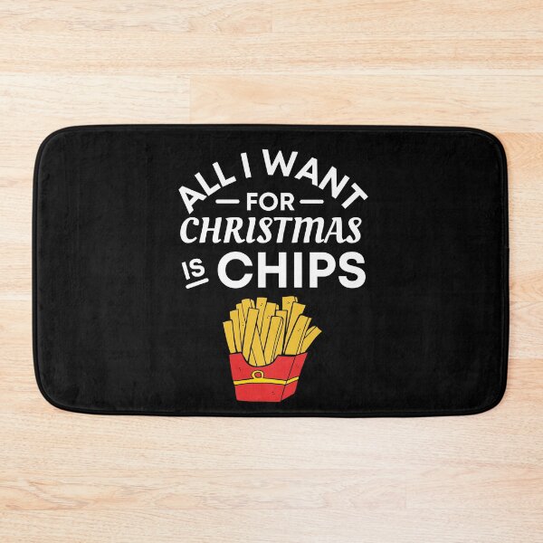 Item preview, All I Want for Christmas Is Chips - Funny Chips Puns - Christmas Gift for Chips Lovers designed and sold by CaitU.