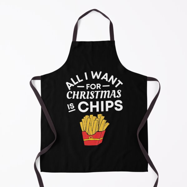 Item preview, All I Want for Christmas Is Chips - Funny Chips Puns - Christmas Gift for Chips Lovers designed and sold by CaitU.