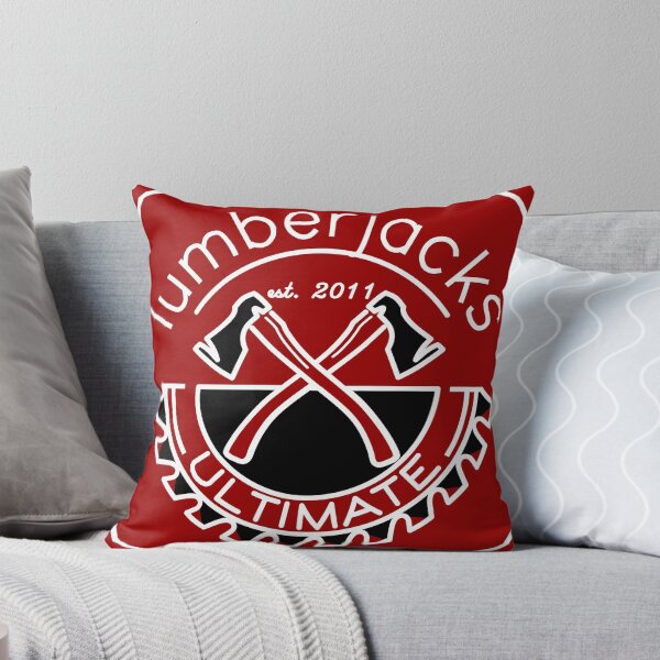 Item preview, Lumberjacks ultimate frisbee logo - white designed and sold by Raumfahrerralf.