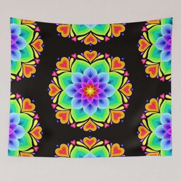 Item preview, Colour Bloom Mandala designed and sold by Soozie Wray.